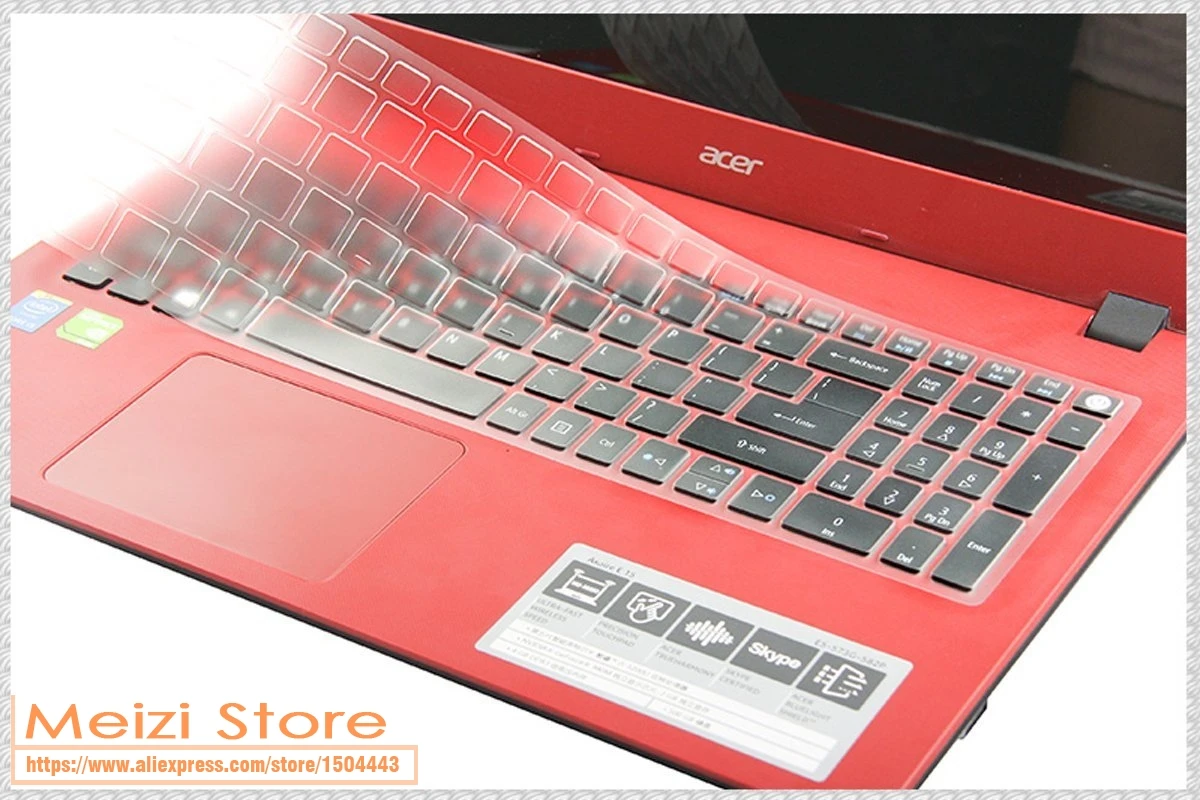 High Clear 15.6'' 17.3'' Tpu Keyboard protector skin Cover guard For Acer Aspire E R S V Nitro 15 15.6 Series also fit 17 17.3 |