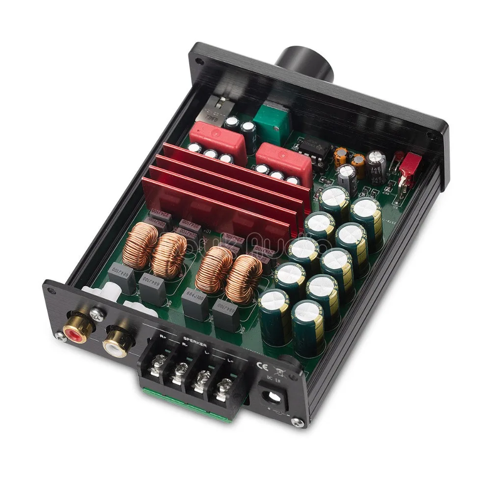 

Nobsound Mini Digital Amplifier Hi-Fi TPA3116 Stereo 2.0 Channel Audio Power Amp 100W*2