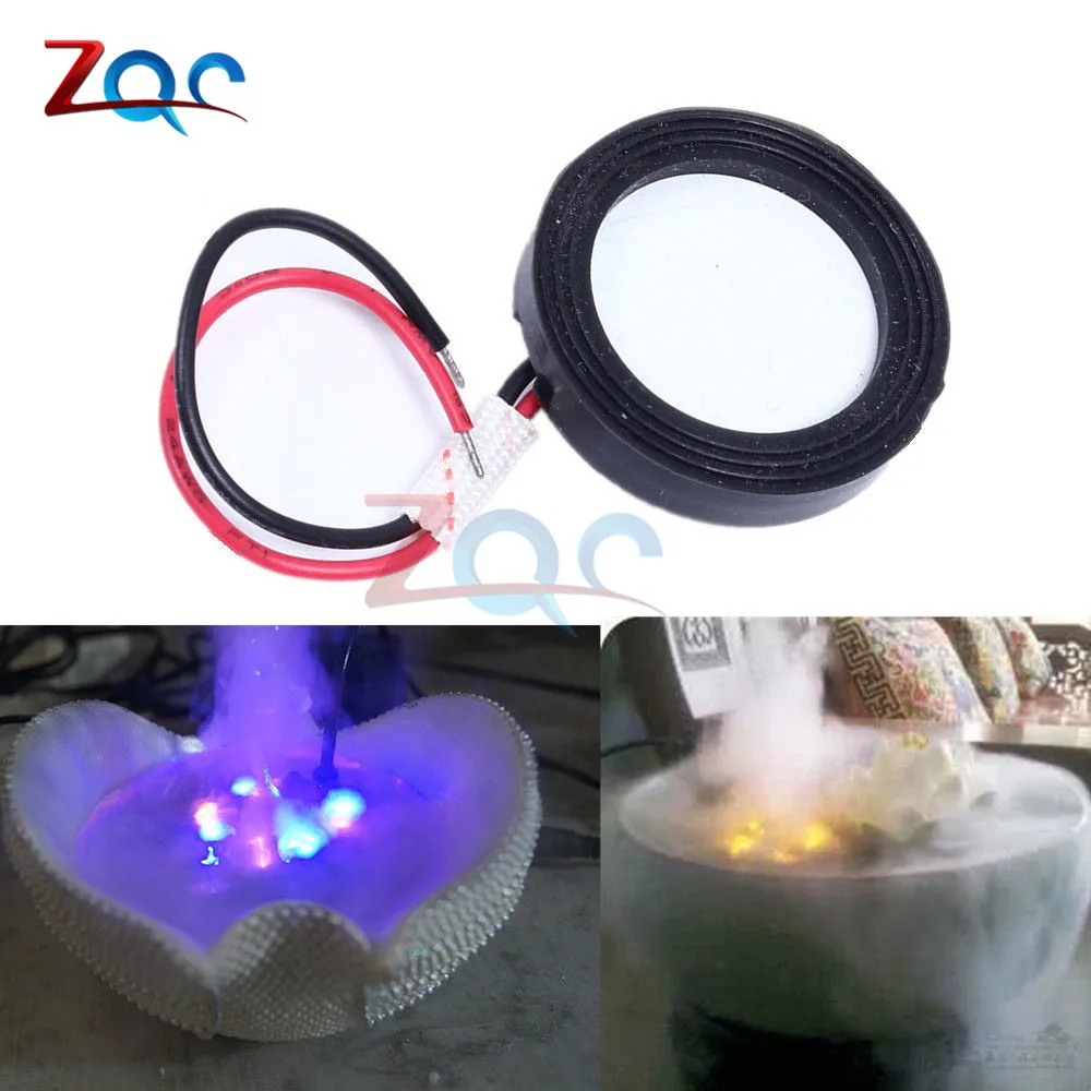 

2pcs 25mm Ultrasonic Humidifier Ceramic Atomizer Mist Maker Piezoelectric Transducer Humidifier Accessories 1.70MHz D25mm