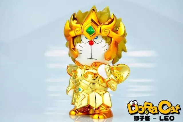 Модели фанатов Jacksdo-ST seiya cloth myth 12 gold ST Doraemon DoraCat