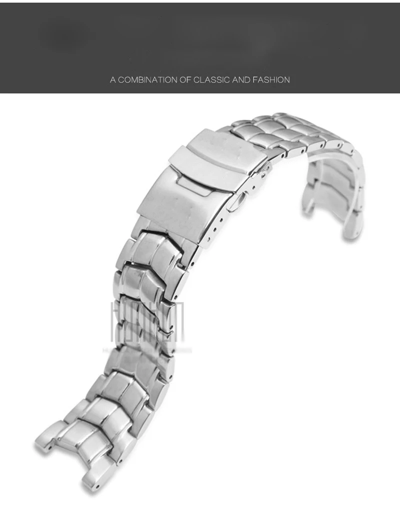 Последний браслет адаптер для Casio EF 524 твердый стальной ремешок 5051 аксессуары