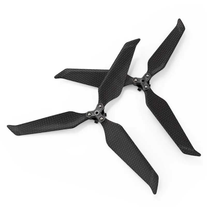 2 пары DJI Mavic Pro Propeller 8743F углеродное волокно пропеллер 3 лезвия 8743 складное лезвие
