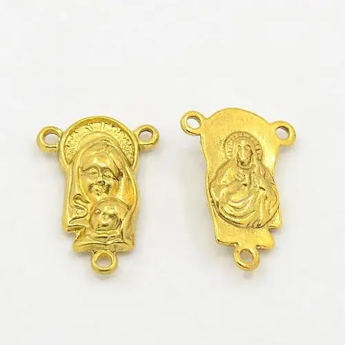 10 комплектов четки крест и центральный комплект для из бусин ожерелье сплава