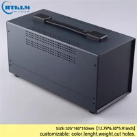 40006(W325)BTS-A2 Провода соединители Железный корпус diy чехол для инструментов электронный корпус продукты проект коробка 325*160*150 мм Железный настольный корпус - Цвет: 40006(W325)BTS-A2