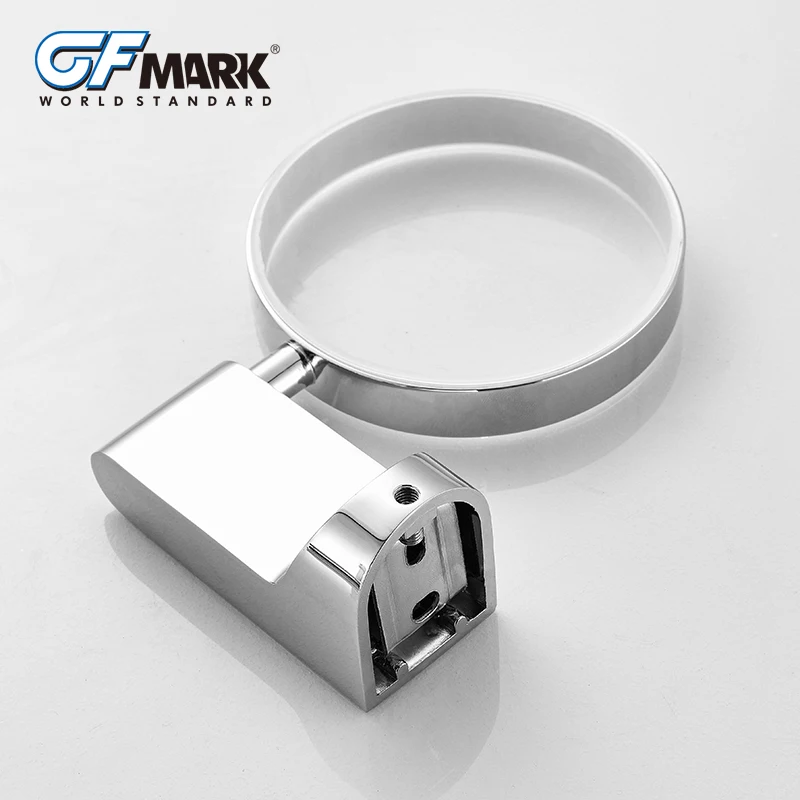 Набор хромированных щеток GFmark для унитаза керамический держатель аксессуары
