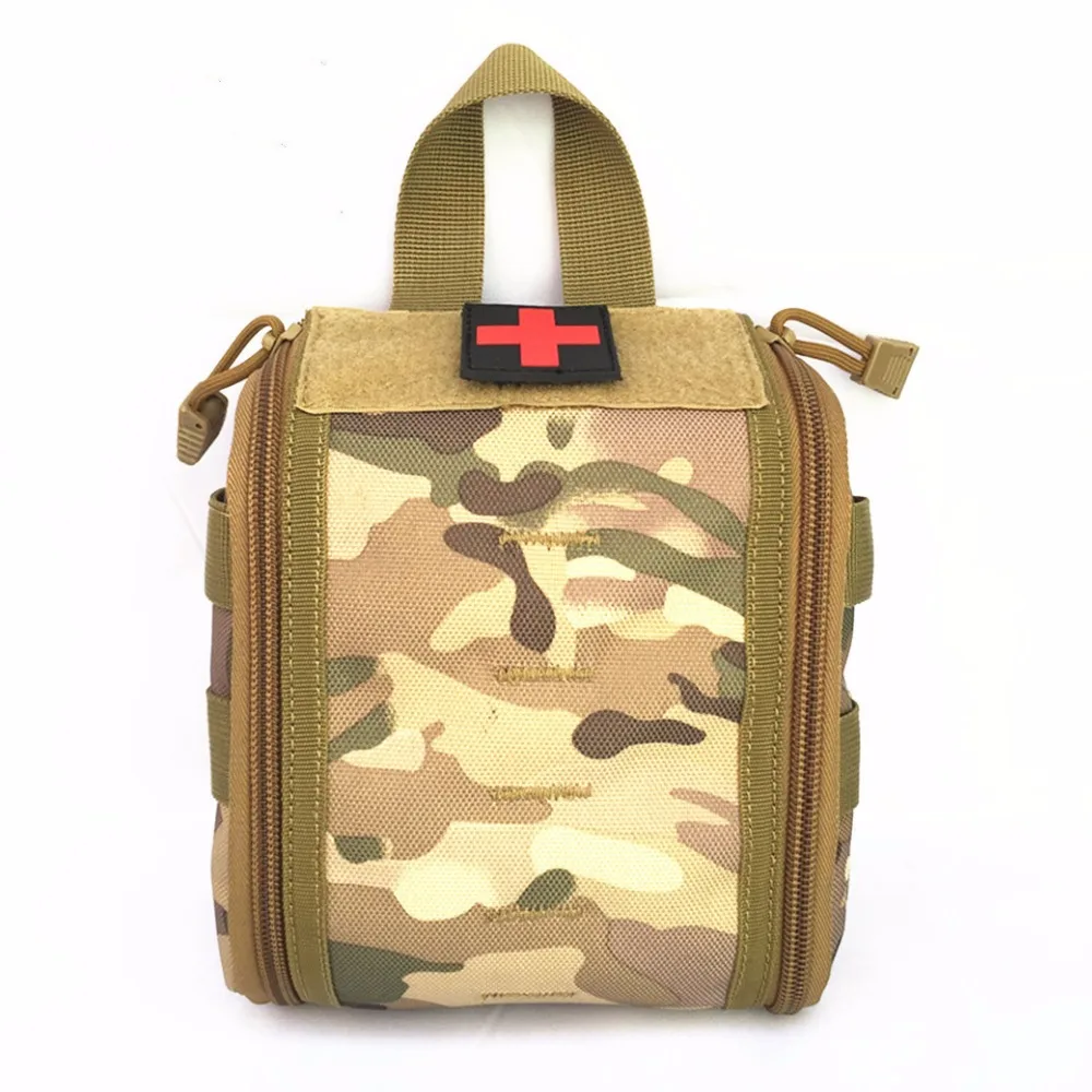 Car Survival Tactical Medical Kit Self Defense Camouflage Security Emergency Kits Accessory Bag Outdoor Camping First Aid | Безопасность