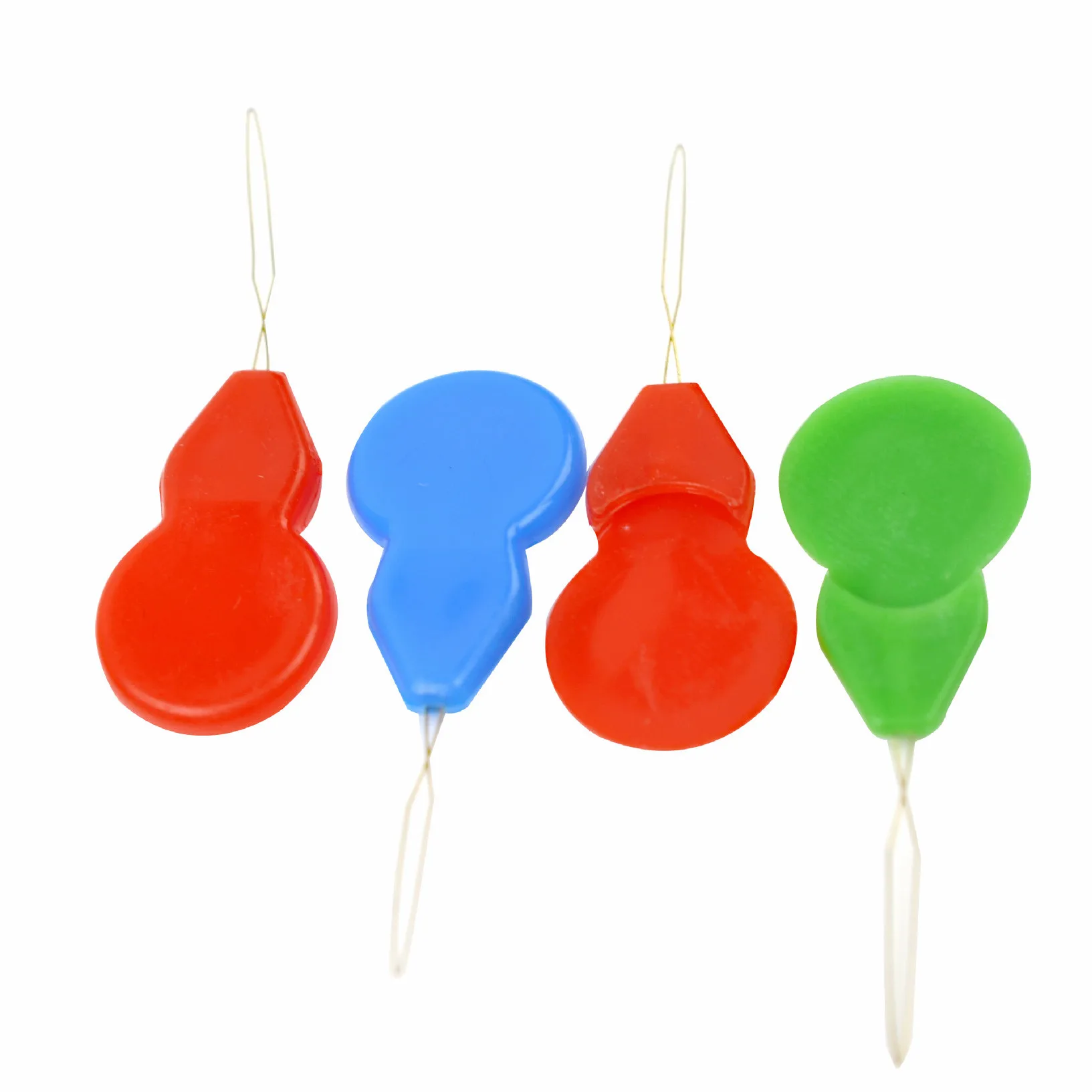 Random color 10 шт. Щепка лук игла для проволоки Нитевдеватель ручная машина швейная стежка инструмент вставки для ручных швейных машин Щепка лук игла для проволоки - Цвет: Random color