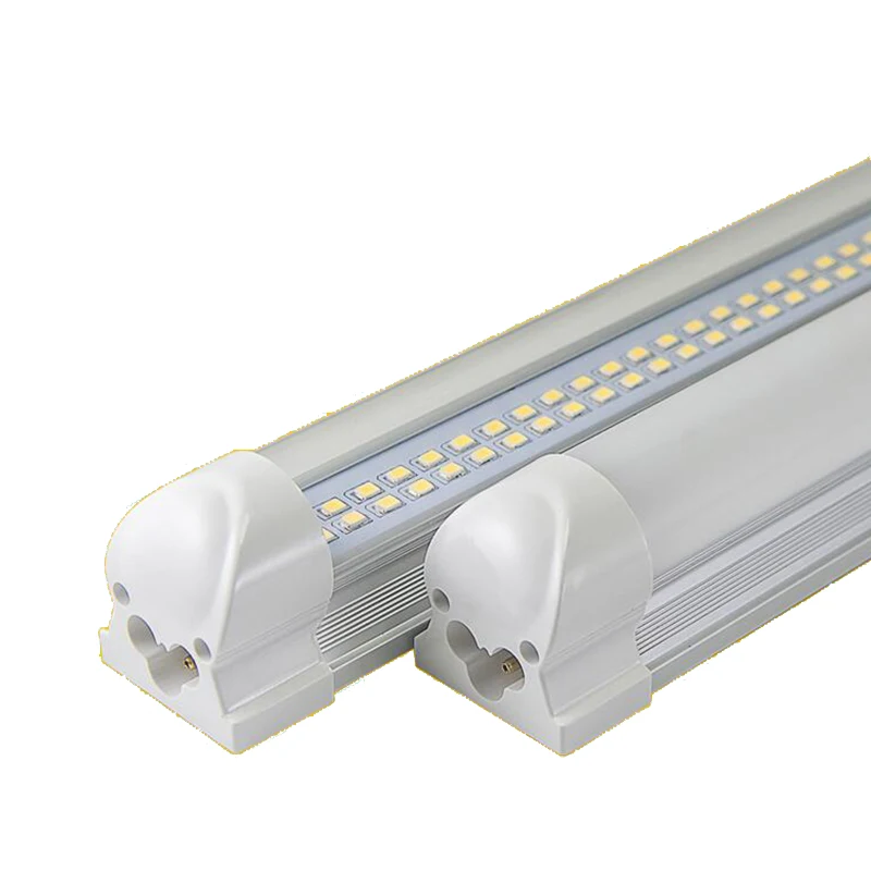 25 шт. 2 Pack 18W T8 светодиодный трубки 2Ft 3Ft 4Ft интегрированная трубка светильник с