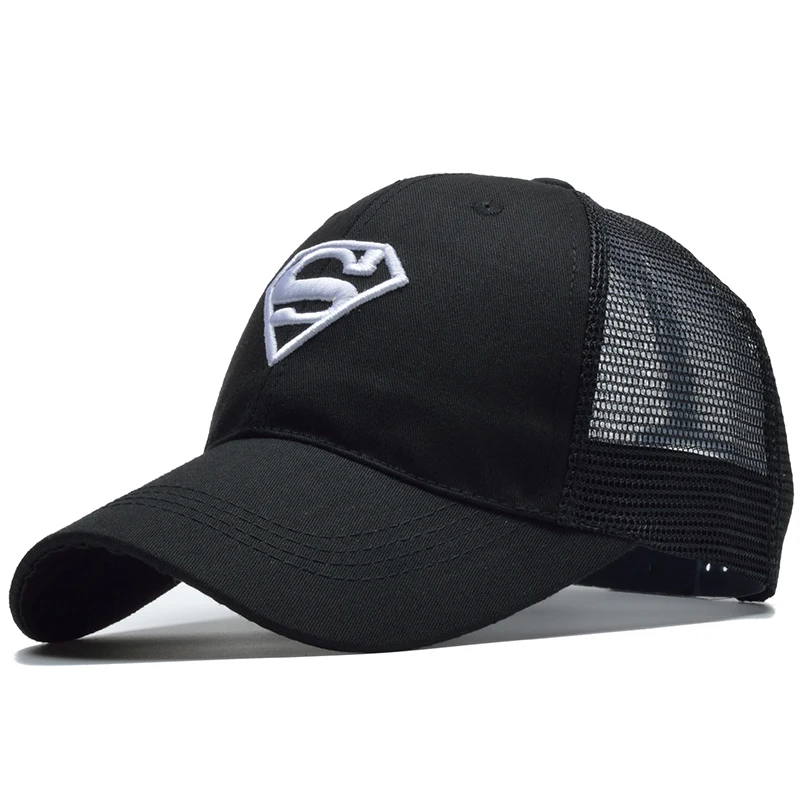 [SOTT] 2018 Gorras Супермен летняя кепка с сеткой бейсбольная для мужчин и женщин Bone Diamond