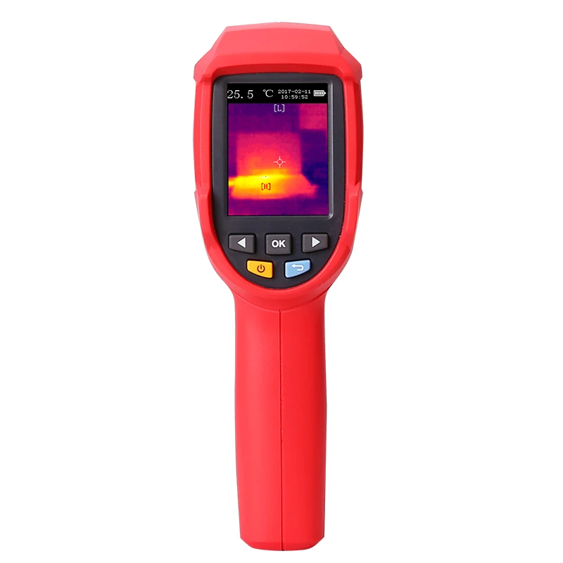 UNI-T UTi80 тепловизор камера цифровой термометр Imager инфракрасная камера 4800 пикселей Высокое разрешение цветной экран