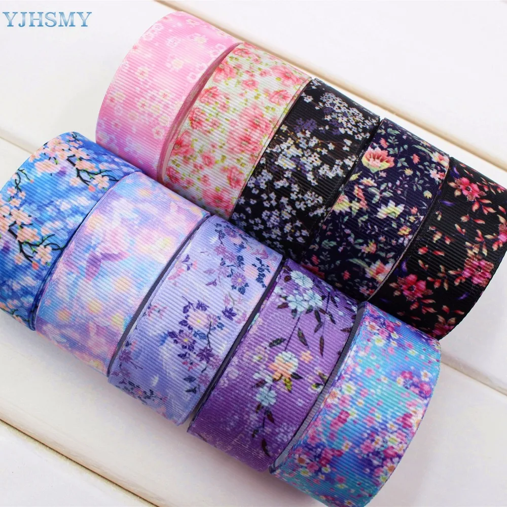 YJHSMY1612134 25 мм мультфильм серии печати атласные ленты DIY аксессуары ручной