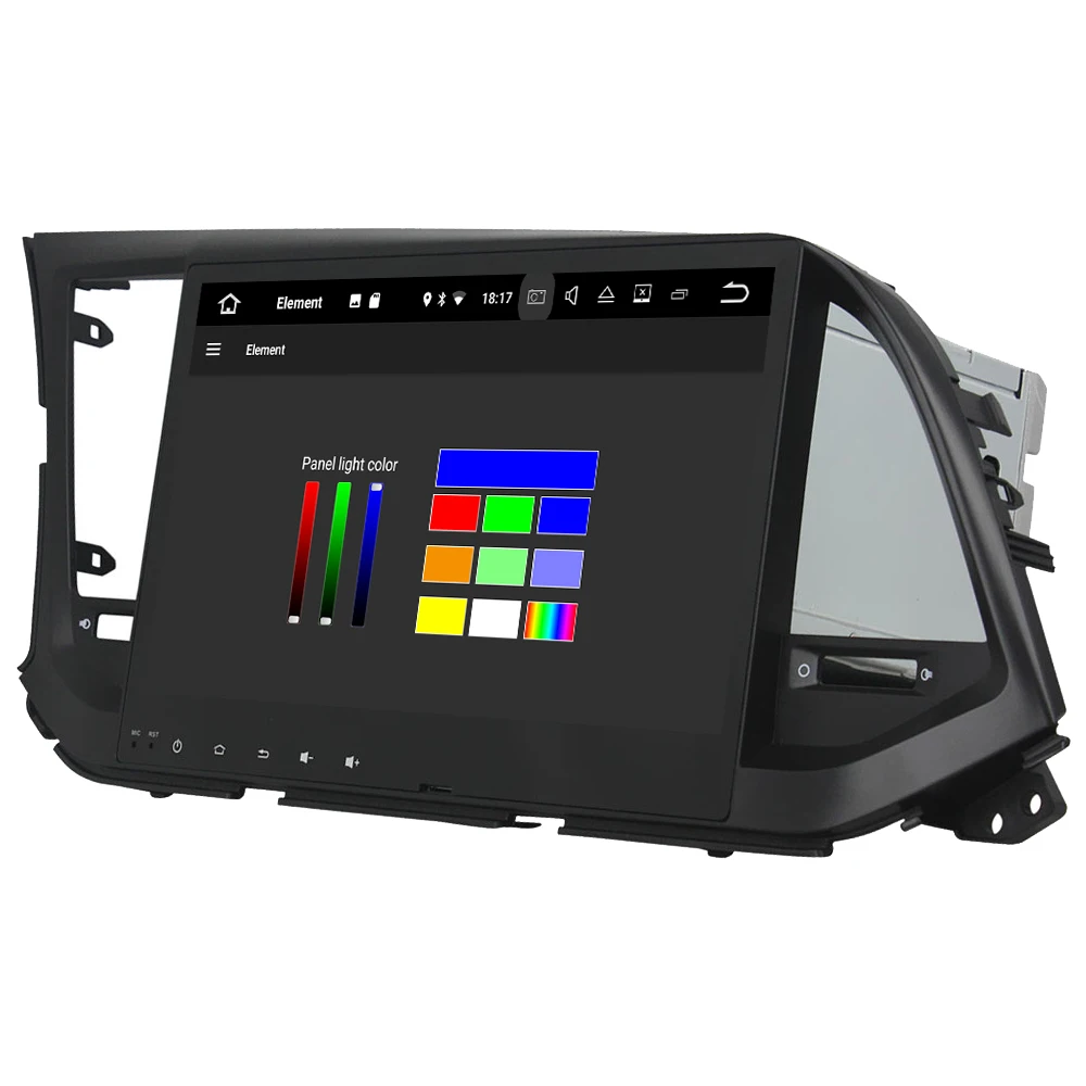 10," ips Восьмиядерный 4G Android 8,1 4 Гб ОЗУ 64 Гб ПЗУ BT автомобильный dvd-плеер радио gps ГЛОНАСС навигация для hyundai Elantra