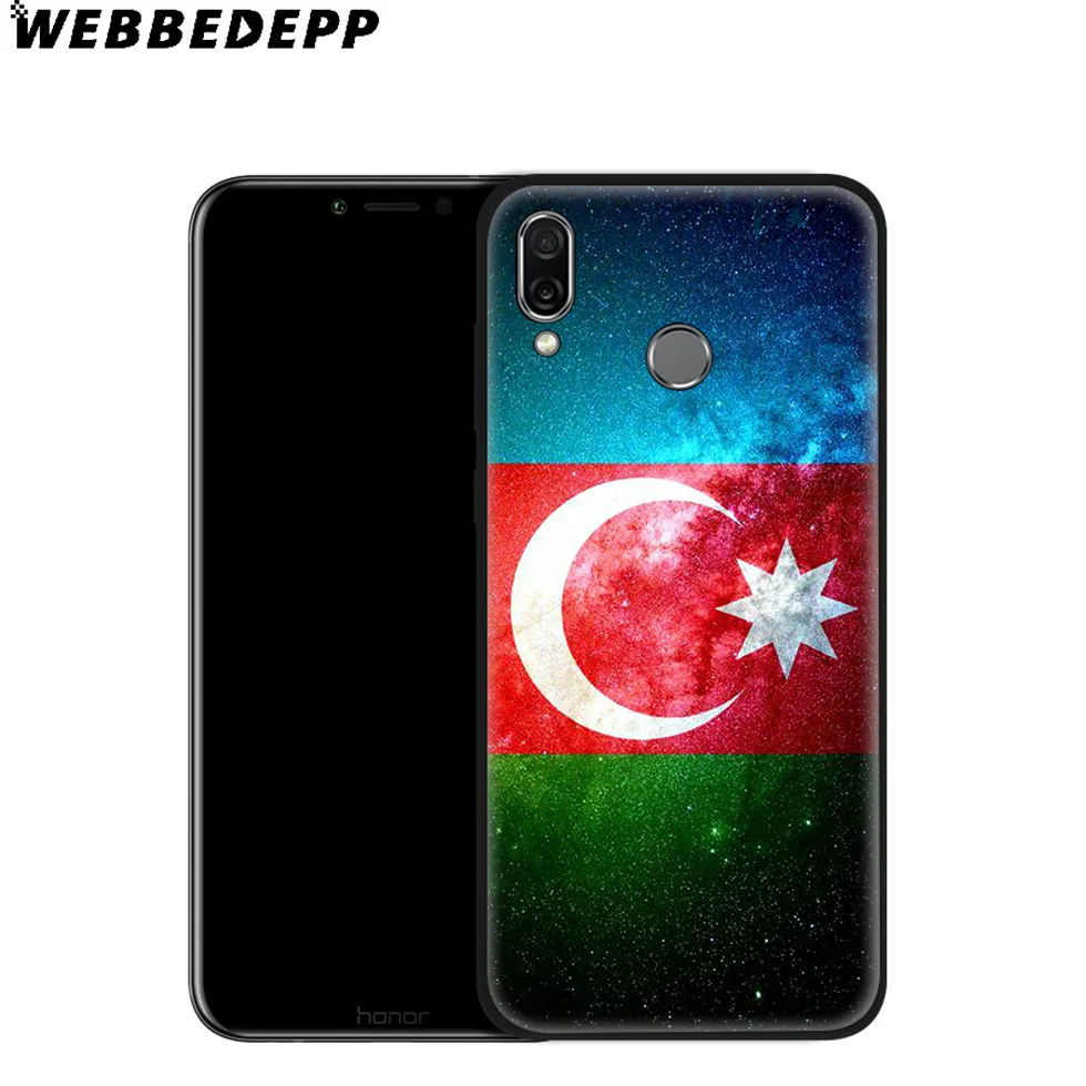 WEBBEDEPP Azerbaijan buta flag Soft Case for Huawei Mate Honor 20 6A 7A 7C 7X 8 9 9X 10 View Lite Pro 30 |