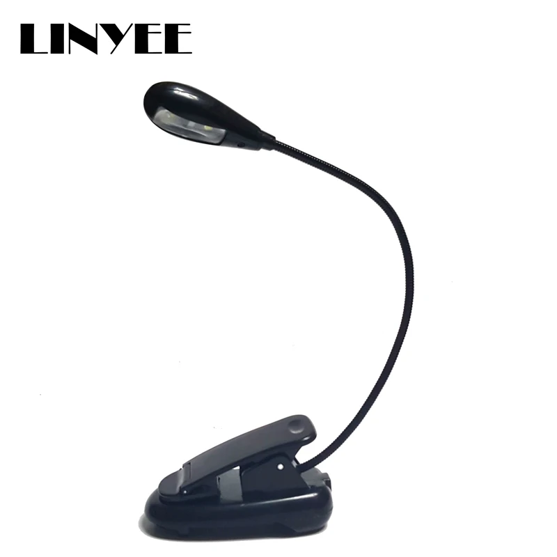 Настольная мини лампа с сенсорным выключателем и питанием от аккумулятора