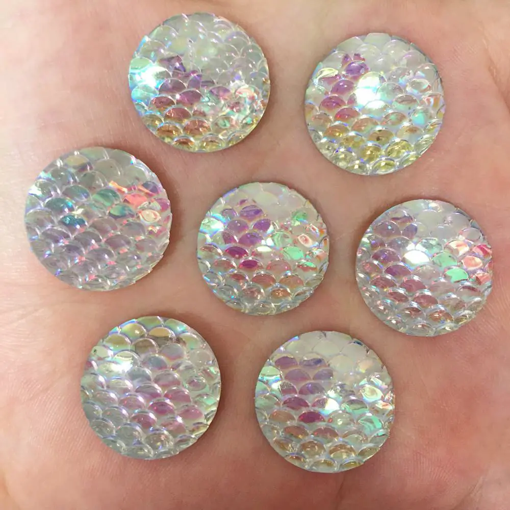 10 шт. детские круглые украшения из смолы 20 мм | Украшения и аксессуары