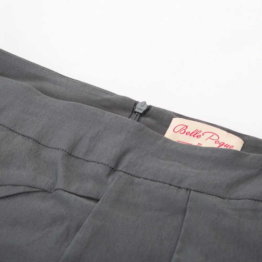 Вечерние юбки бизнес Твердые женские карандаш с высокой талией облегающее бедра