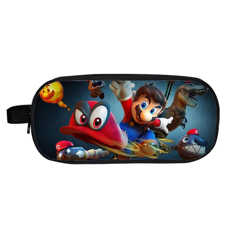 Держатель-карандаш Super Mario Bros Sonic детский школьный чехол Детская мультяшная сумка