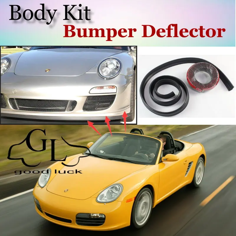 Для Porsche Boxster 986 987 бампер губы/автомобильный магазин губ спойлер для тюнинга