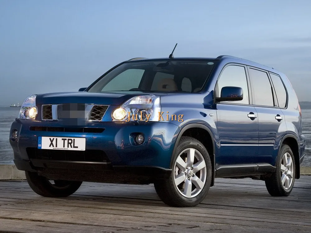 July King светодиодный чехол для чтения салона автомобиля для Nissan Qashqai X-trail Rouge 2007-2013, светодиодный декоративный свет, 3 шт./набор