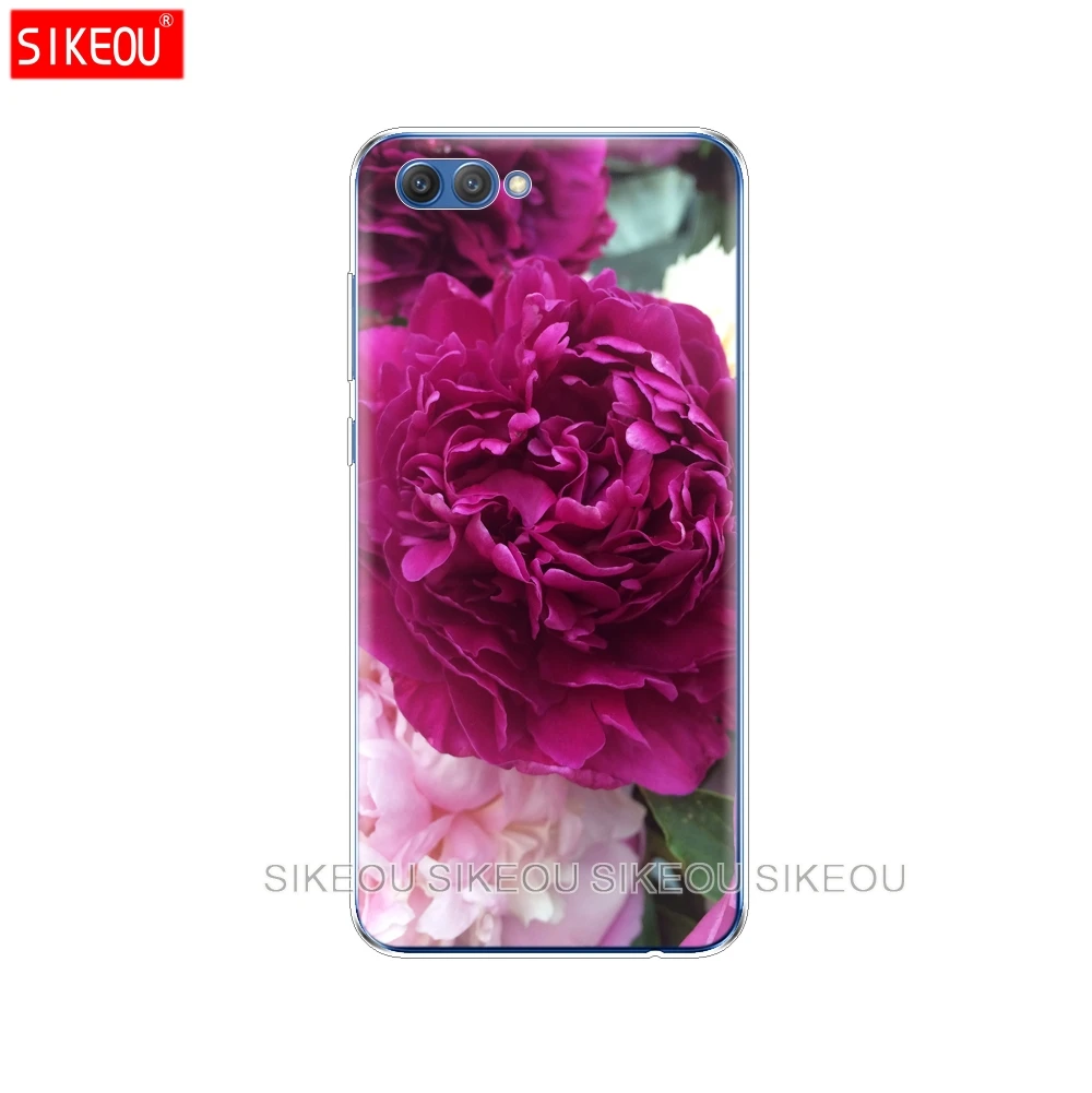 Силиконовый чехол для телефона Huawei Honor 10 V10 3c 4C 5c 5x 4A 6A 6C pro 6X 7X 6 7 8 9 LITE фиолетовые
