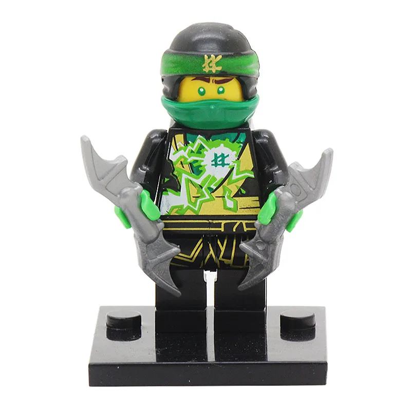 K13 Одиночная Фигурки игрушки Красная маска Kaijie рознь самурайская фиолетовая маска Mr оружие Ninjagoes фигурные блоки игрушки для детей - Цвет: K13