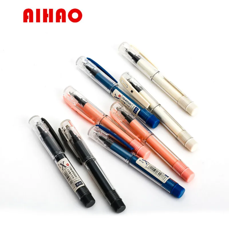 AIHAO Новые поступления 0 5 мм точка черные чернила Цвет Гладкий пишущий знак в перо