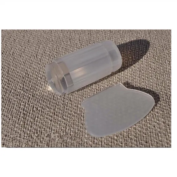 Clear Jelly Stamper 1 шт фарфоровый узор для ногтей штамповочная пластина вихревые цветы шаблон для ногтей цветочный лист лоза дизайн ногтей штамп пластина инструмент деко коллекция - Цвет: Clear Jelly Stamper