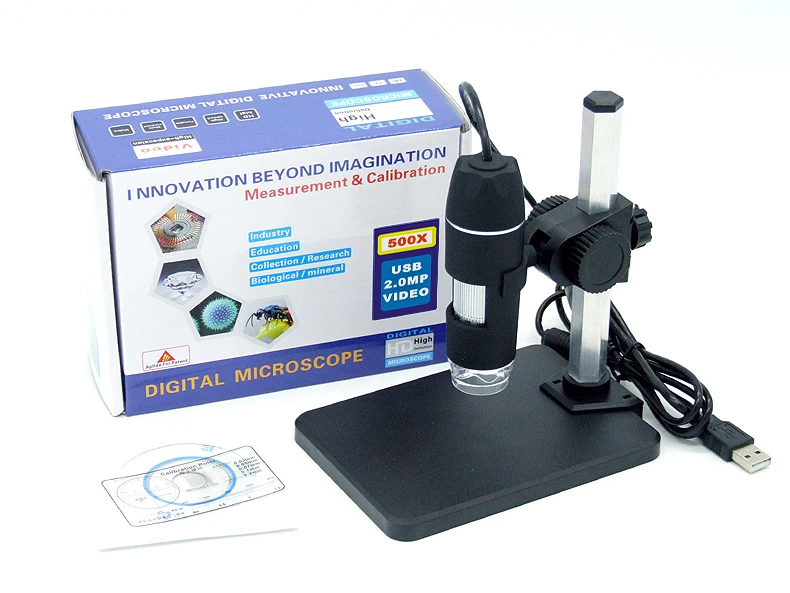 HD 2MP 1-50/500X для электронной платы ручной эндоскоп USB микроскоп | Канцтовары офиса и