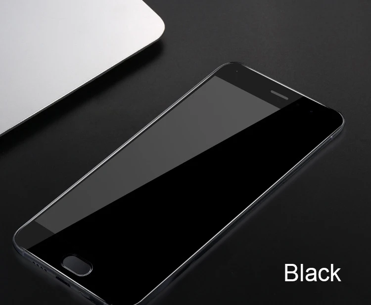 black Защитное защитное стекло на Xiaomi Redmi Note 4X Сяоми ксиоми Редми Ноут 4Х закаленное стекло Экран протектор на Xiaomi Redmi 4X 5 Plus Сяоми ксиоми Редми 5 плюс полное покрытие 9H защитная пленка - Цвет: black