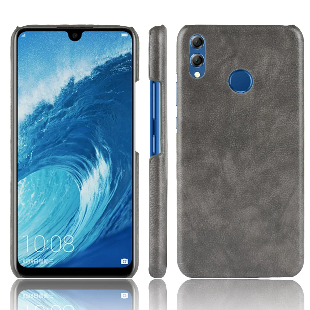 Luxury Business Litchi Skin Vintage Leather Case for Huawei Honor 8X MAX Cover Back Shell On Phone Cases |