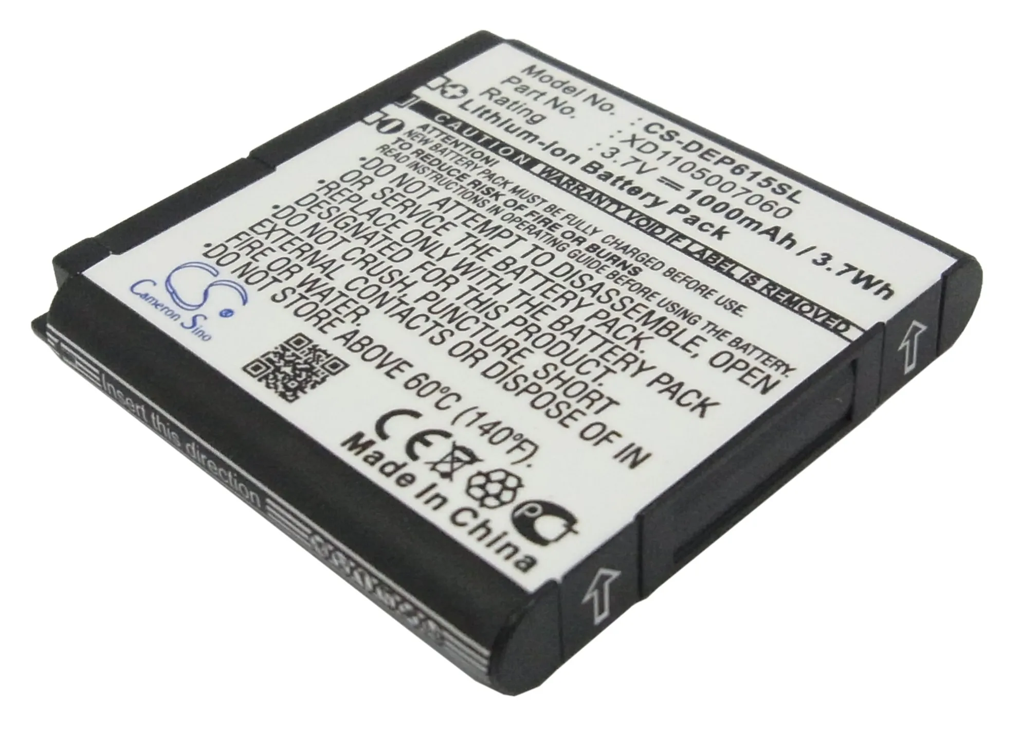 Высококачественный аккумулятор Cameron Sino 1000 мАч XD1105007060 для Doro DP615 PhoneEasy 614 615 615gsm 680