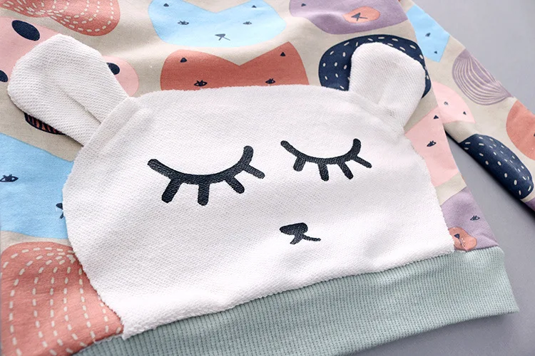 Корейский комплект одежды с длинными рукавами для маленьких мальчиков новинка