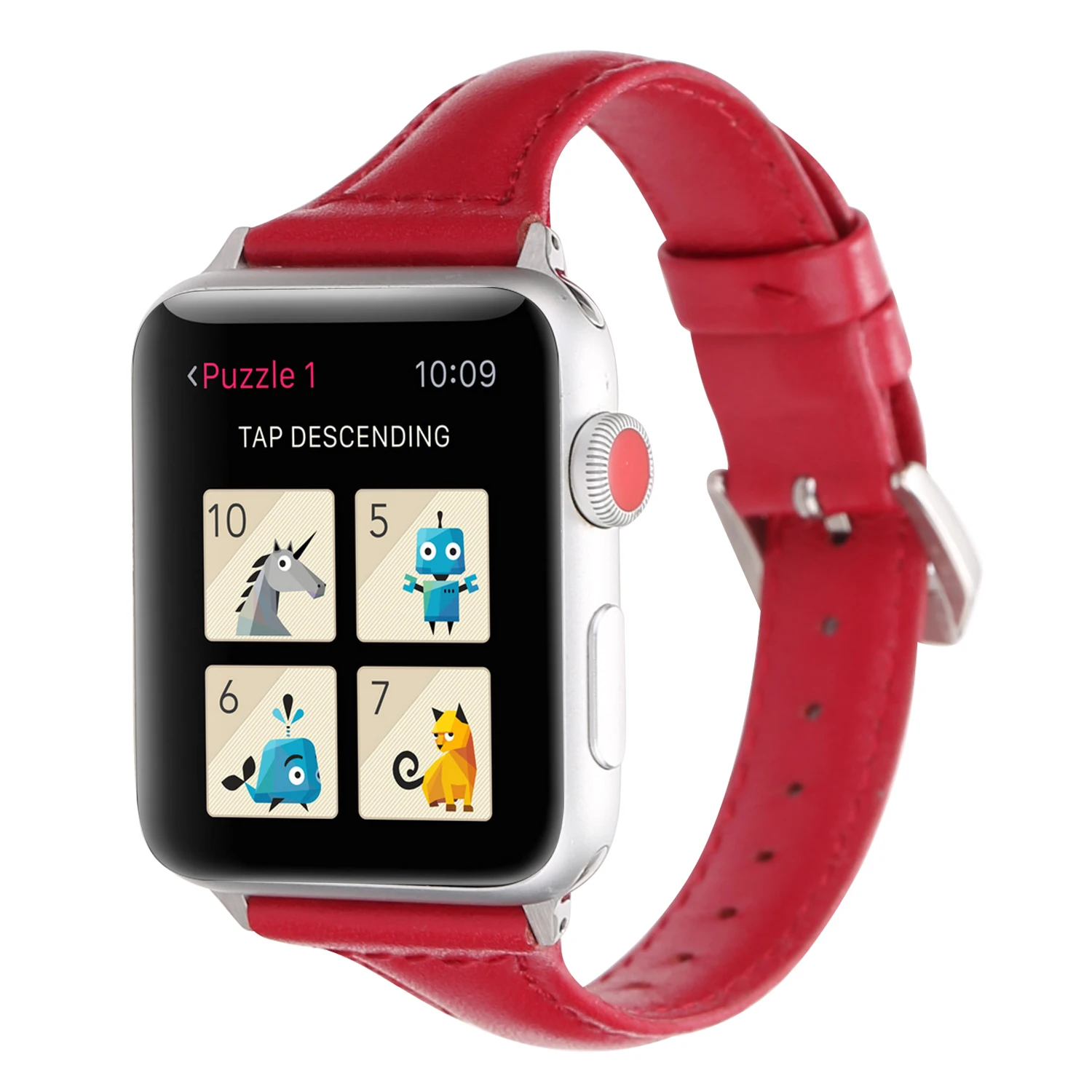 Ремешок из натуральной кожи для Apple Watch Band 38/40 мм 42/44 сменный Браслет iWatch Series 1 2 3 4