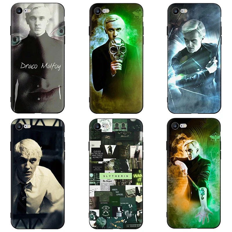 Мягкий силиконовый чехол для телефона Draco Malfoy из ТПУ для iphone 6 6s 7 8 plus X XR XS Max