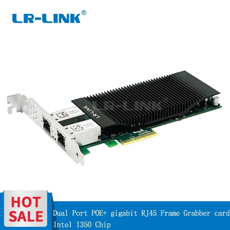 LR LINK 2002PT POE двойной Порты и разъёмы + гигабитный Ethernet рамки захват для