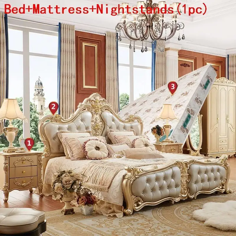 Recamaras Meuble дом Matrimonio набор Letto Matrimoniale кварто мебель для спальни кожа Cama современный