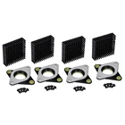 Шаговый демпфер Nema 17, виброамортизаторы шагового двигателя для ЧПУ 42, амортизатор шагового двигателя с радиатором, оригинальный импортный