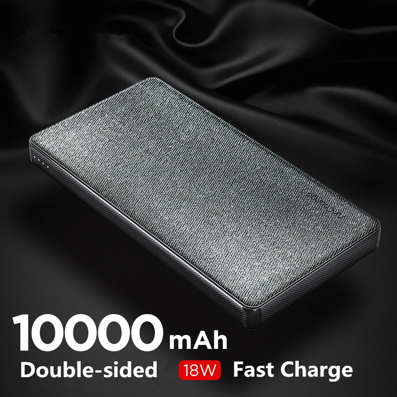 NANFU 10000 mAh 18 W PD быстрое зарядное устройство power Bank портативное QC3.0 внешний