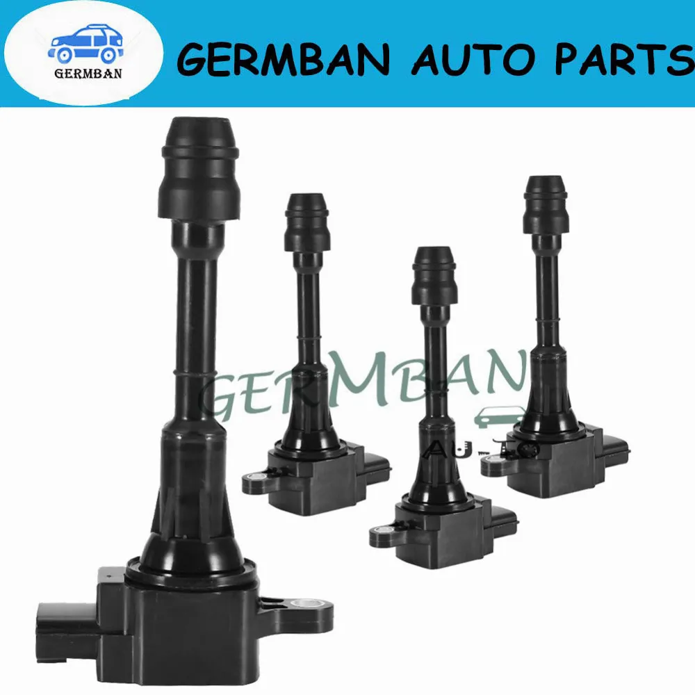 4 шт./лот 22448 8H315 8H310 C1398 UF 350 катушки зажигания для 2002 2008 Nissan Altima Sentra X Trail 2.5L