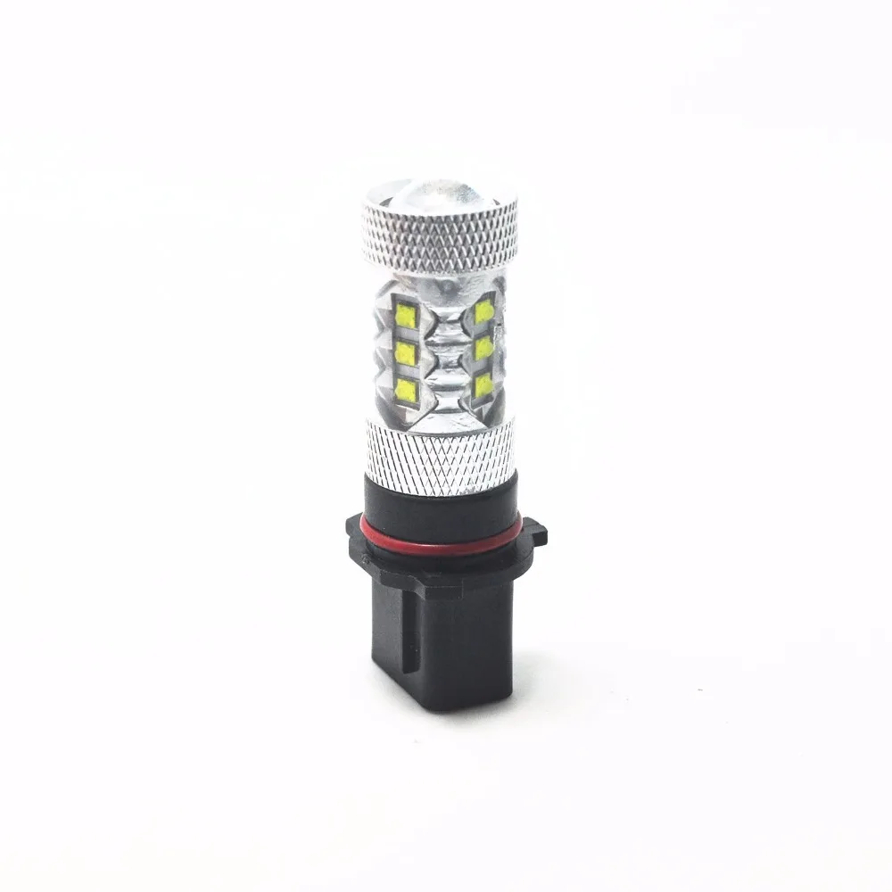 2X белые 6000 7000K 80 Вт P13W чипы CREE светодиодный ные лампы для Audi A4 Q5 дневные ходовые