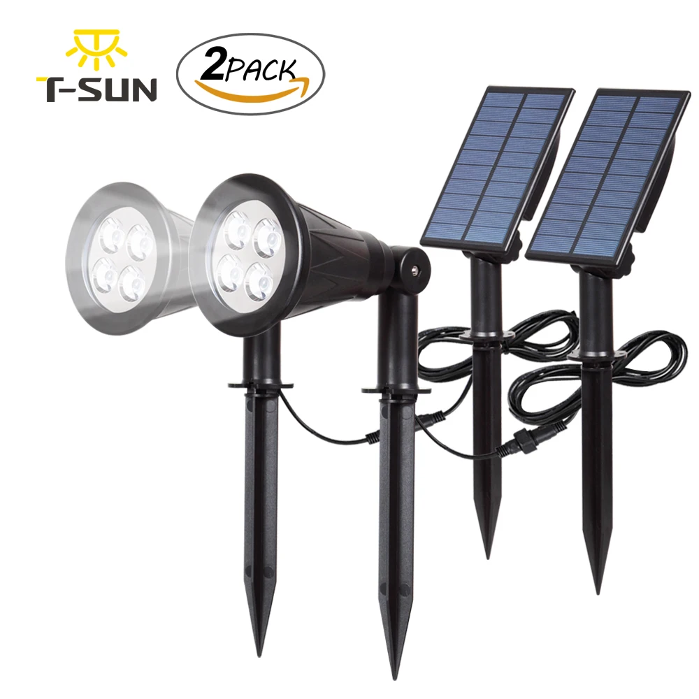 Фонарь Солнечный внешний водонепроницаемый 2 шт.|solar lights for garden|outdoor lighting solarwaterproof