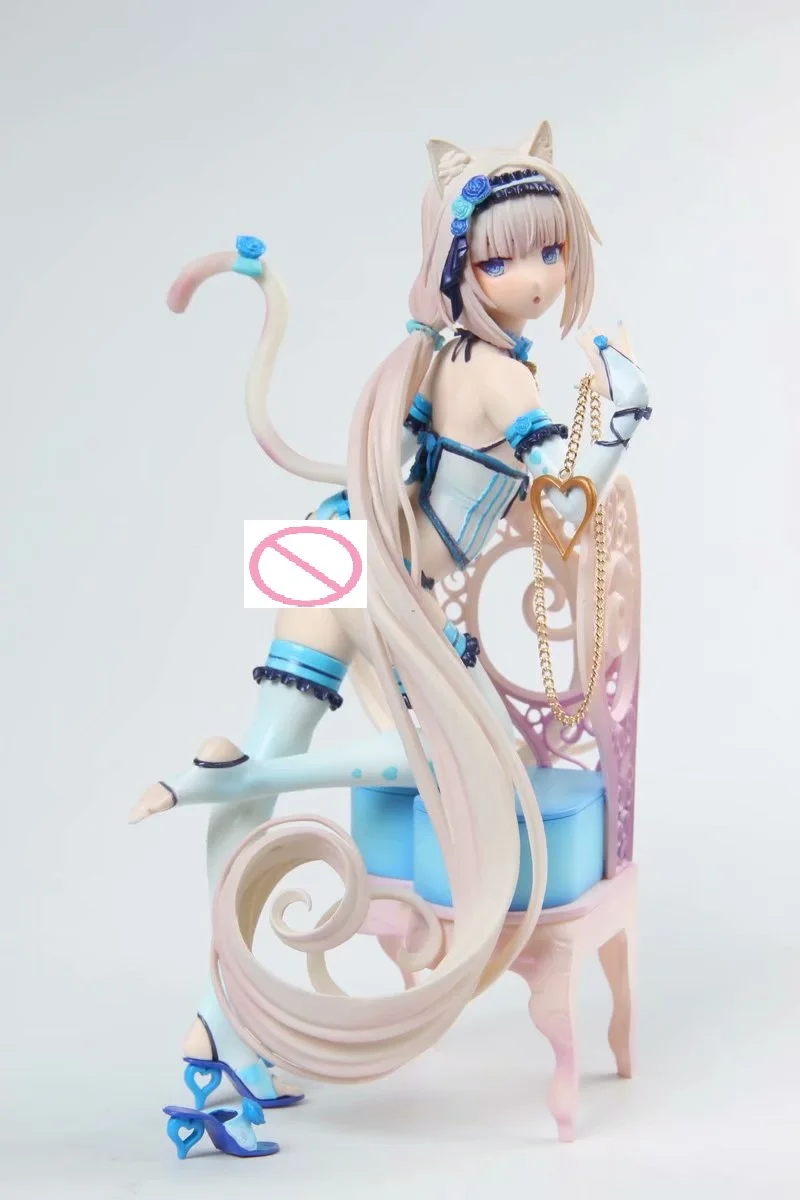 Новая родная NEKOPARA Vol.1 Soleil открылась Chocola& Vanilla Sexy Girl ver. 1/7 Аниме ПВХ фигурка Модель Brinquedos игрушка 23,5 см