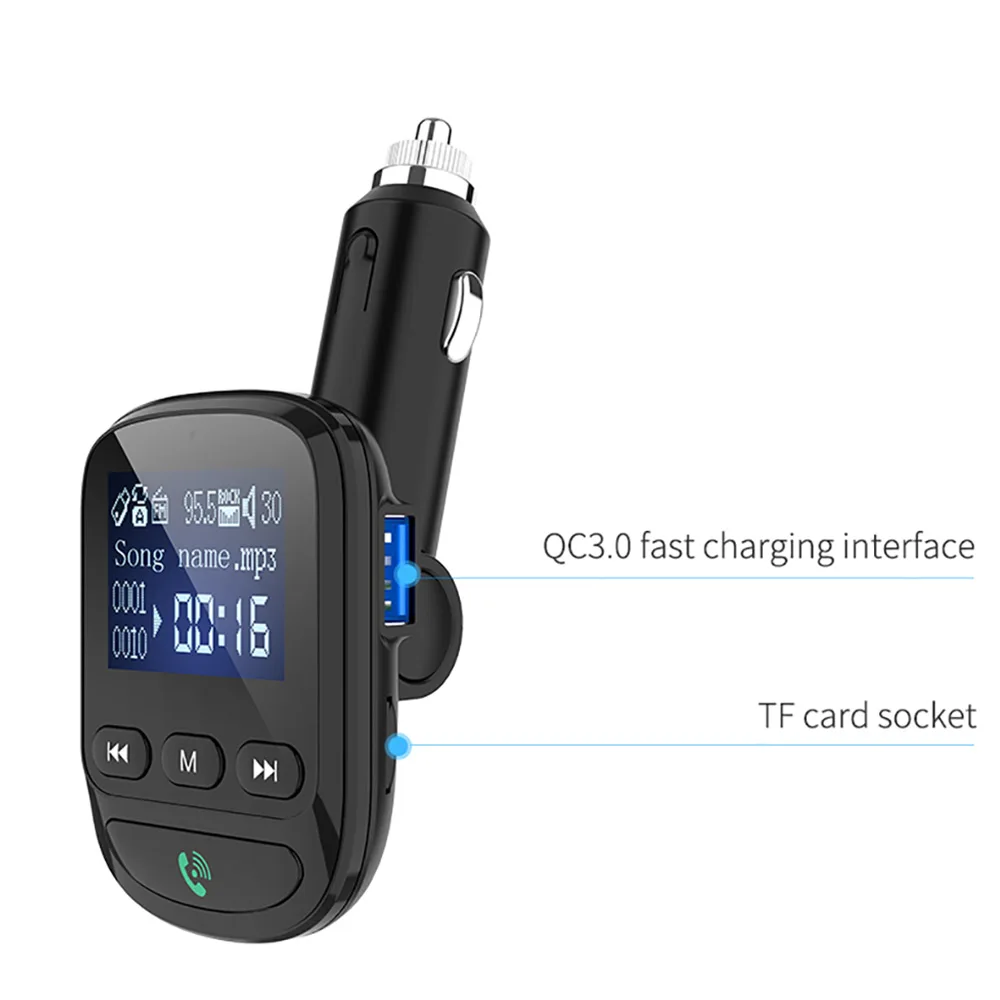 3а Двойной USB Bluetooth автомобильное зарядное устройство Handsfree автомобильный