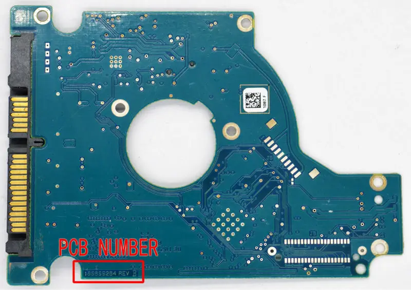 

Материнская плата HDD PCB 100609264 REV A или B для ноутбука Seagate 2,5 SATA, восстановление данных жесткого диска