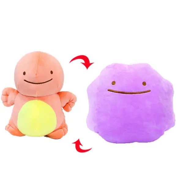 06 Аниме Карманный Ditto Подушка передачи Пикачу чармандер Сквиртл Bulbasaur Мягкие плюшевые куклы Kawaii подарок - Цвет: 06