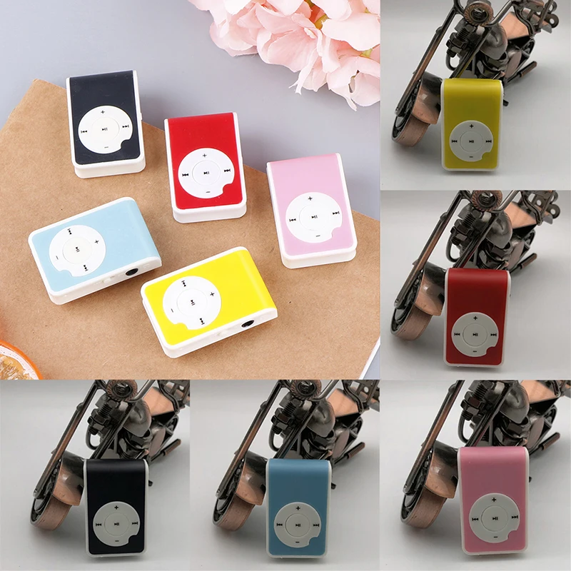 Портативный Micro SD TF карта музыкальный медиа mp3-плеер Hifi мини зажим металлический