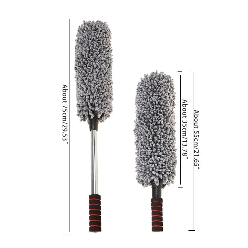 

New 1 Pc Auto Microfiber Car Duster Brush Cleaning Dirt Dust Clean Brush Car Paint Care Tools Polishing Detailing Towels Cloths