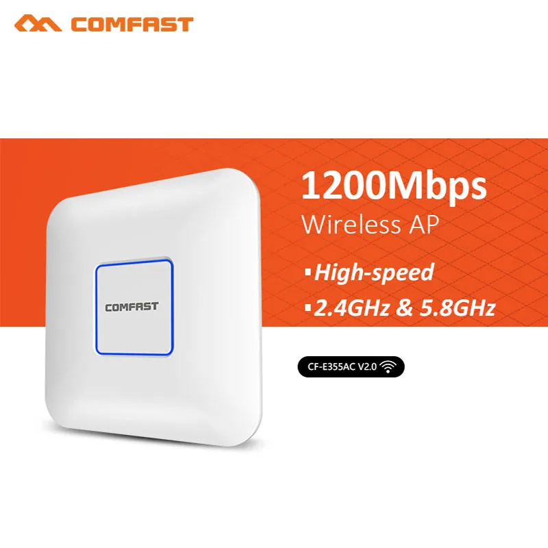 1200 Мбит/с CF E355N V2 высокое Скорость двухдиапазонный 2 4 & 5 8 gthrough стены внутренняя