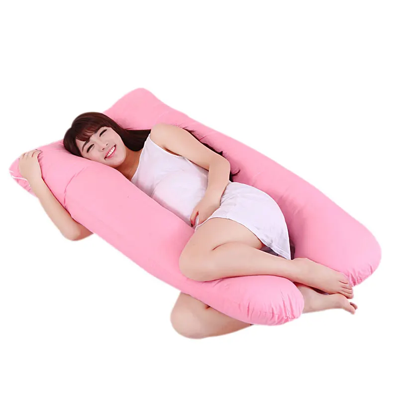 Dark Pink Новинка, чехол для подушки для беременных, для беременных, для тела, для сна, для рук, для тела, для сна, u-образный чехол для подушки, E2S - Цвет: Dark Pink
