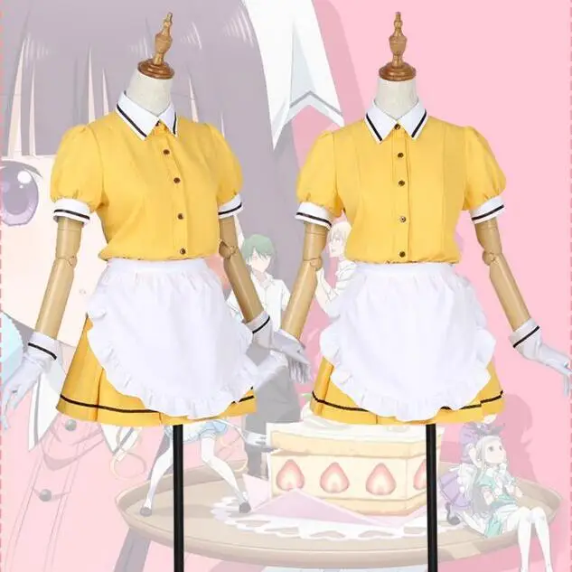Аниме смесь S Косплей Костюм Хината Кахо/сакураномия Maika/Amano Miu/Hoshikawa Mafuyu/Kanzaki Hideri